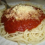 Spaghetti Parmesan