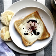 Multigrain Rye Bread With Soy Sauce Cream Cheese