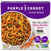 Purple Carrot Udon Noodle Bowl