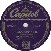 Honky Tonk Girl - Hank Thompson