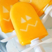 Halloween Jack Lantern Ice Pops