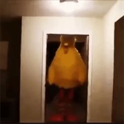 Big Bird Kicks Door Down