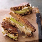 Brie Pear Grilled Cheese