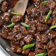 Mongolian Beef in Mongolia