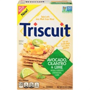 Triscuit Avocado, Cilantro, Lime