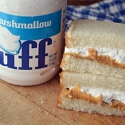 Peanut Butter Fluff Sandwich