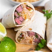 Carne Asada Burrito