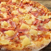 Hawaiian Pizza in Hawaii, USA