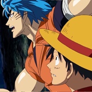 492. the Strongest Tag-Team! Luffy and Toriko&#39;s Hard Struggle!