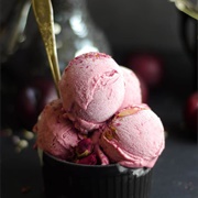 Plum Mint Ice Cream