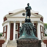 Monticello and the University of Virginia in Charlottesville