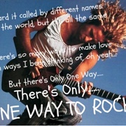 There&#39;s Only One Way to Rock - Sammy Hagar