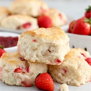 Strawberry Biscuit