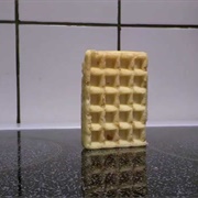 Waffle Falling Over