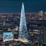 The Shard, Lift to the Top and Loo With a View!