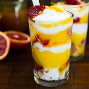 Blood Orange Passionfruit Yogurt