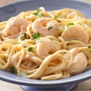 Creamy Garlic Shrimp Pasta