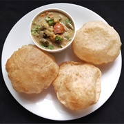 Puri With Korma