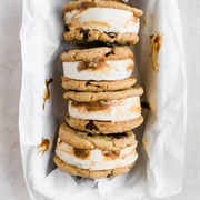 Caramel Ice Cream Sandwich