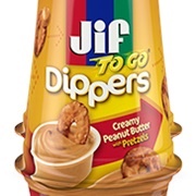 Jif Dippers Go Peanut Butter Pretzels