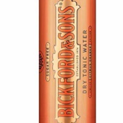 Bickford &amp; Sons Sugar Fry Dry Tonic Water Citrus Orange