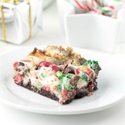 Holiday Chocolate Peppermint Magic Bars