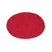 Red Medium Round Mat