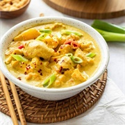 Chicken in Coconut Cream and Peanut Sauce