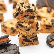 Halloween Cookies Cream Fudge