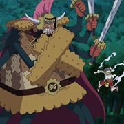 798. an Enemy With 800 Million Bounty — Luffy vs. Thousand Arms Cracker