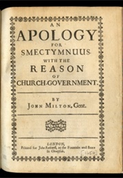 Apology for Smectymnuus (John Milton)