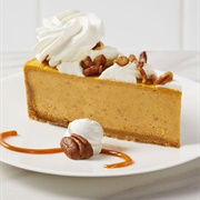 The Cheesecake Factory Pumpkin Cheesecake