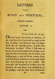 Letters Written in Spain and Portugal (Robert Southey)