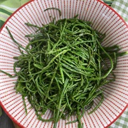 Boiled Samphire With Melted Butter