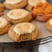 Pumpkin Cheesecake Cookies