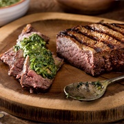 Vacio (Flank) Steak With Chimichurri (Argentina)