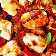 Sausage Halloumi