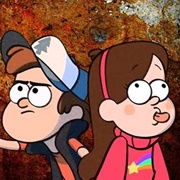 Dipper E Mabel . Gravity Falls