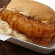 Fishcake Butty