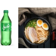 Ramen and Sprite