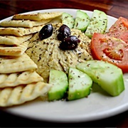 Snack Plate Hummus