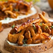 Bacon Mushroom Toast