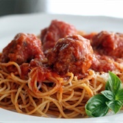 Spaghetti Meatballs