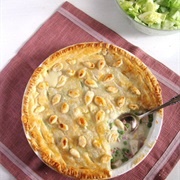 Chicken Ham Pea Pie