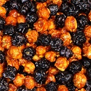 Orange and Black Popcorn