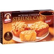 Cream Cheese Streusel Cakes