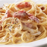 Pasta Carbonara (Cathedral Pasta Carbonara)