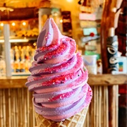 Dragonfruit Soft Serve