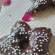 Chocolate Star Donut