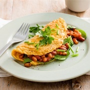 Bean Omelet